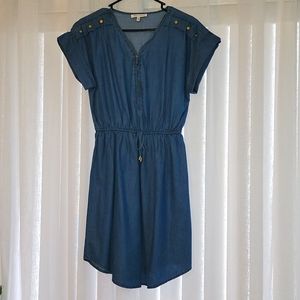 Speed Control Jean Dress
